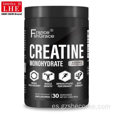 Soporte muscular en polvo de monohidrato de creatina Shecome